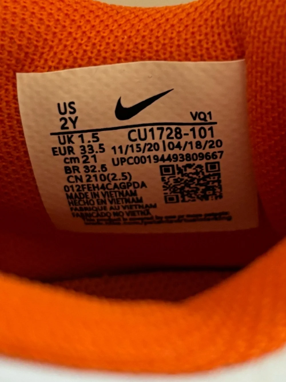 NWOB Nike Dunk Low SP in Syracuse Orange